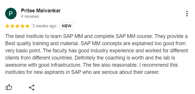 SAP MM Review